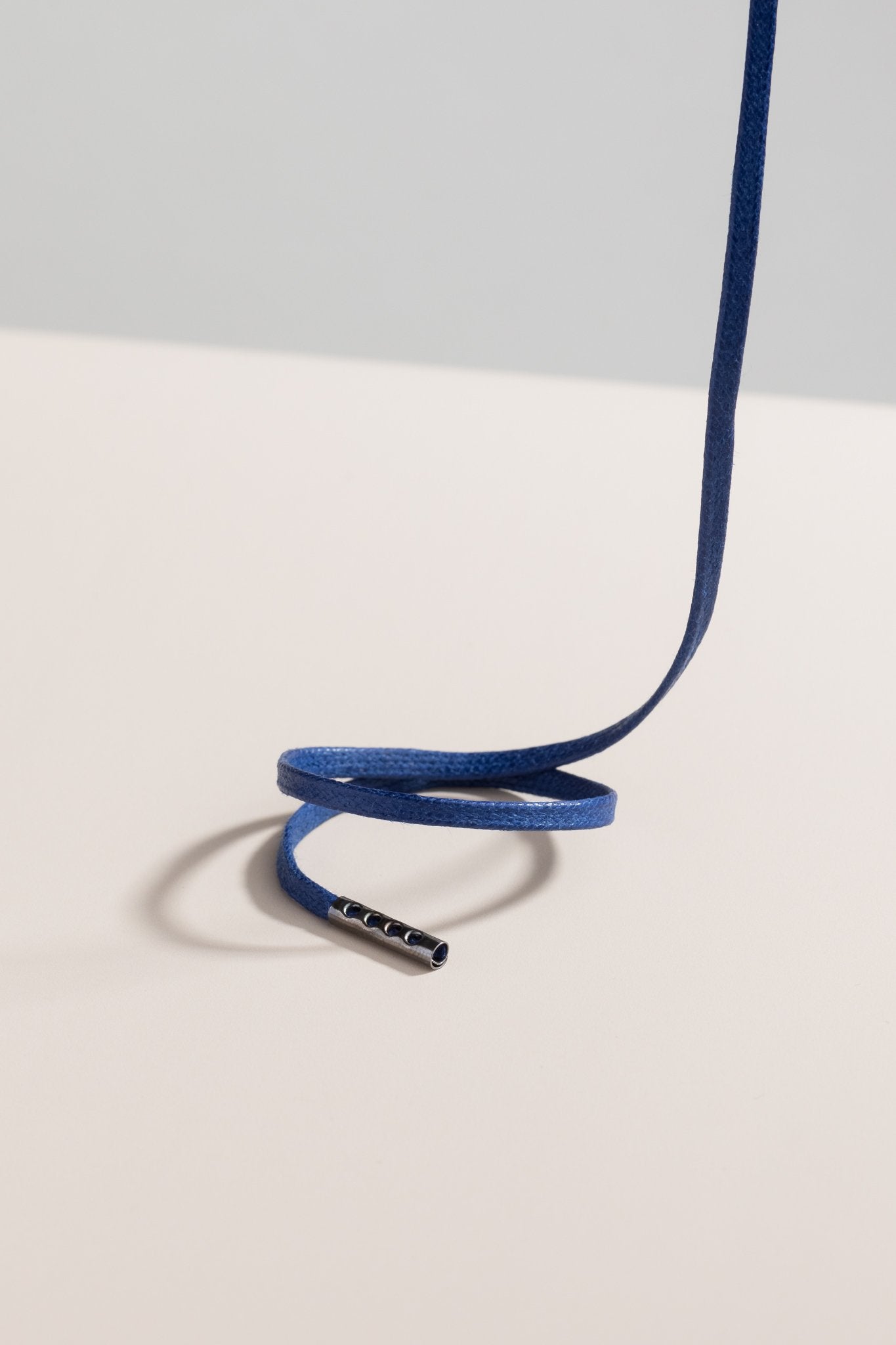 Navy Blue - 3mm Flat Waxed Shoelaces