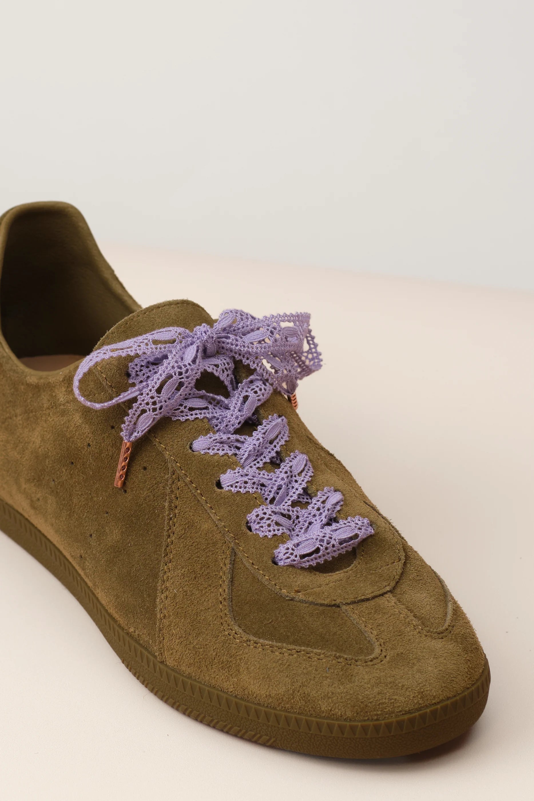 Senkels Purple Crochet Shoelaces