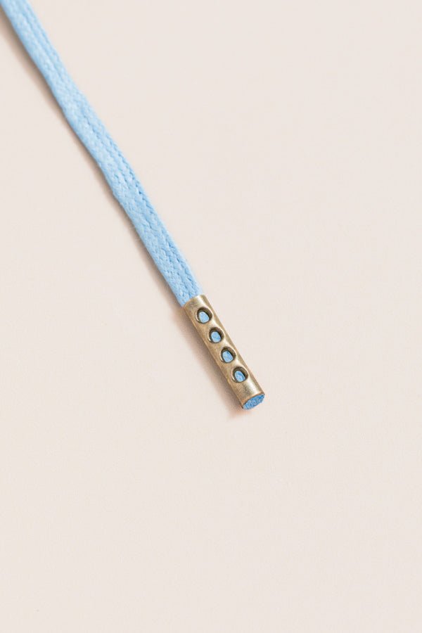 Light Blue - Round Waxed Shoelaces | Senkels