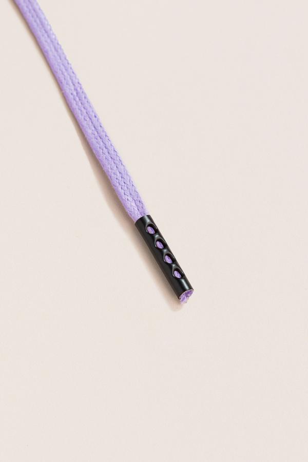 Lilac - 3mm Flat Waxed Shoelaces