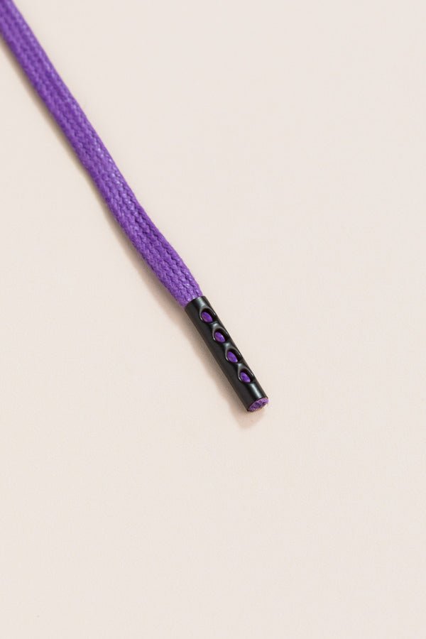 Purple - Round Waxed Shoelaces | Senkels